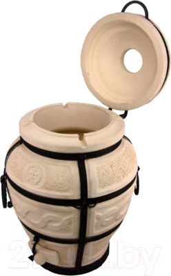 Тандыр Амфора Есаул с откидной крышкой - фото