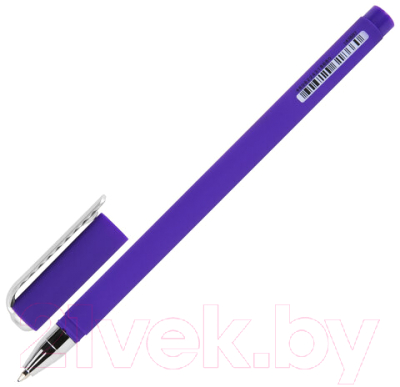 Ручка шариковая Brauberg Soft Touch Stick Neon / 143697