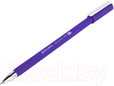 Ручка шариковая Brauberg Soft Touch Stick Neon / 143697