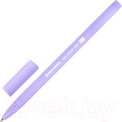 Ручка шариковая Brauberg Soft Touch Stick Pastel / 143698 - фото