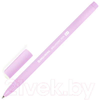 Ручка шариковая Brauberg Soft Touch Stick Pastel / 143698