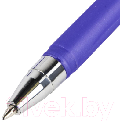 Ручка шариковая Brauberg Soft Touch Stick Metallic / 143699
