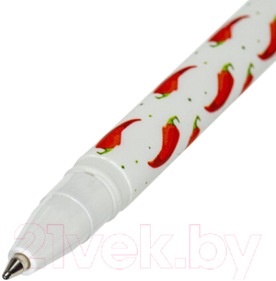 Ручка шариковая Brauberg Soft Touch Stick Chili Pepper / 143708