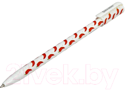 Ручка шариковая Brauberg Soft Touch Stick Chili Pepper / 143708