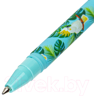 Ручка шариковая Brauberg Soft Touch Stick Parrots / 143706