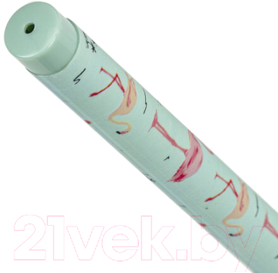 Ручка шариковая Brauberg Soft Touch Stick Flamingo / 143705
