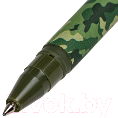 Ручка шариковая Brauberg Soft Touch Stick Khaki / 143703