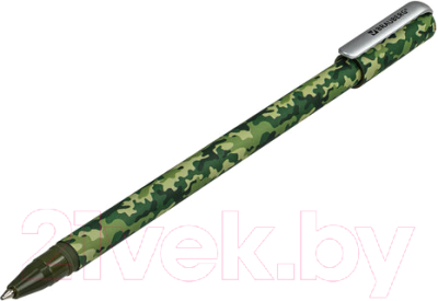 Ручка шариковая Brauberg Soft Touch Stick Khaki / 143703