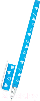 Ручка шариковая Brauberg Fresh Zone Hearts / 143700 - фото