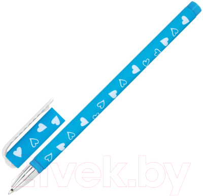 Ручка шариковая Brauberg Fresh Zone Hearts / 143700