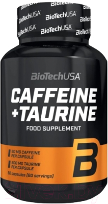 Предтренировочный комплекс BioTechUSA Caffeine&Taurine Power Force - фото