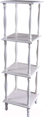 Этажерка Мебелик П 8 (слоновая кость) - фото