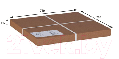 Журнальный столик Мебелик Глория С