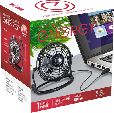 Вентилятор Energy EN-0604 / 030389 (черный)