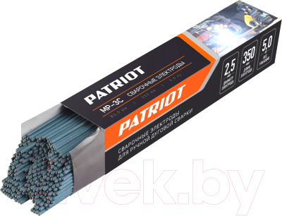 Электрод PATRIOT МР-3С 2.5мм/350мм