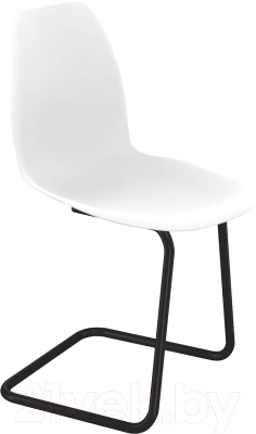 Стул Sheffilton SHT-ST29/S45-1 (белый/черный муар) - фото