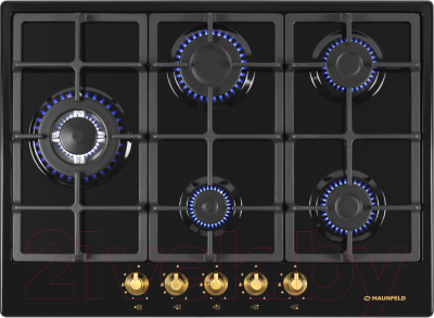 Газовая варочная панель Maunfeld EGHE.75.33CB.R/G