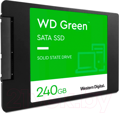 SSD диск Western Digital 240GB Green (WDS240G3G0A)