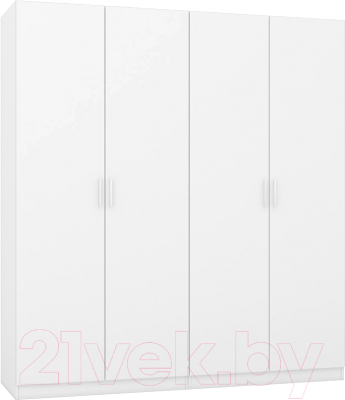 Шкаф Интермебель Марсель-5 / МР 01-05 (белый премиум) - фото
