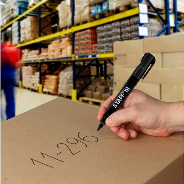 Маркер перманентный Staff Basic Logistic PM-150 / 152201