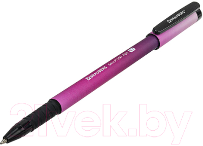 Ручка шариковая Brauberg Soft Touch Grip Gradient Neon / 143710