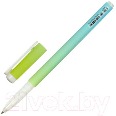 Ручка шариковая Brauberg Soft Touch Grip Gradient Pastel / 143711