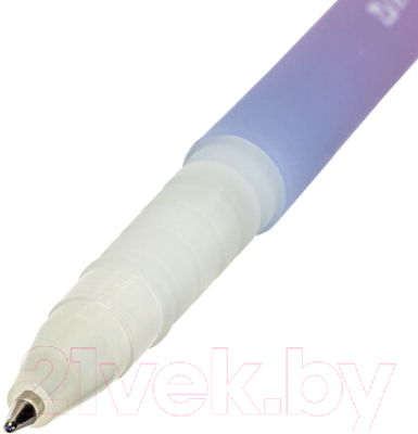 Ручка шариковая Brauberg Soft Touch Grip Gradient Pastel / 143711