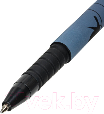Ручка шариковая Brauberg Soft Touch Grip Night City / 143712