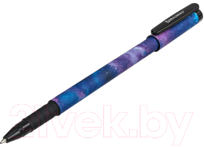 Ручка шариковая Brauberg Soft Touch Grip Space / 143714