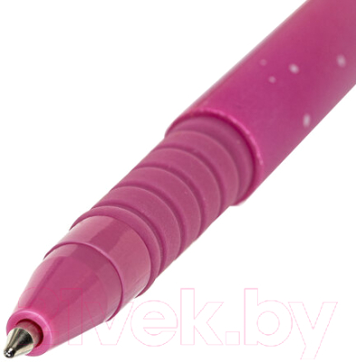 Ручка шариковая Brauberg Soft Touch Grip Stars / 143715