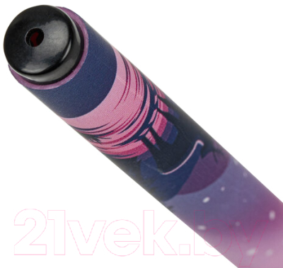 Ручка шариковая Brauberg Soft Touch Grip Stars / 143715