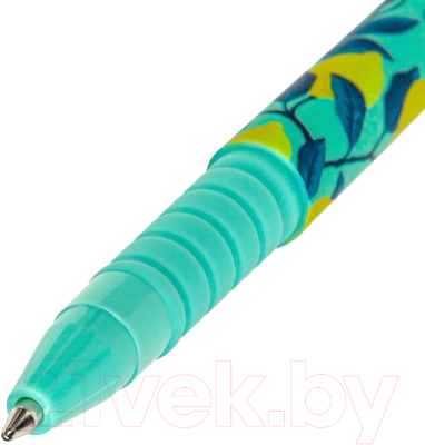 Ручка шариковая Brauberg Soft Touch Grip Citrus / 143717