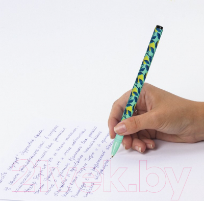 Ручка шариковая Brauberg Soft Touch Grip Citrus / 143717