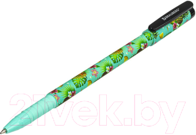 Ручка шариковая Brauberg Soft Touch Grip Pineapple / 143718