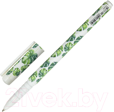 Ручка шариковая Brauberg Soft Touch Grip Tropic / 143719