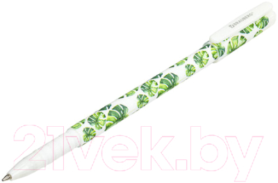 Ручка шариковая Brauberg Soft Touch Grip Tropic / 143719