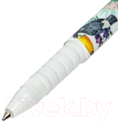 Ручка шариковая Brauberg Soft Touch Grip Toucan / 143720