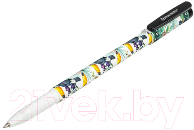 Ручка шариковая Brauberg Soft Touch Grip Toucan / 143720