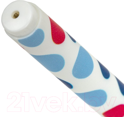 Ручка шариковая Brauberg Soft Touch Grip Dots / 143722