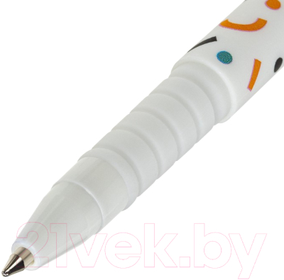 Ручка шариковая Brauberg Soft Touch Grip Confetti / 143723