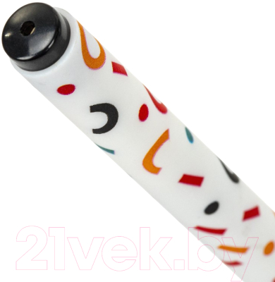Ручка шариковая Brauberg Soft Touch Grip Confetti / 143723