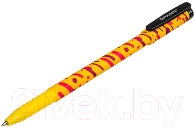 Ручка шариковая Brauberg Soft Touch Grip Lines / 143724