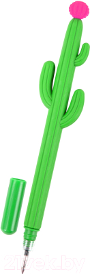 Ручка шариковая Юнландия Кактус / 143774 - фото