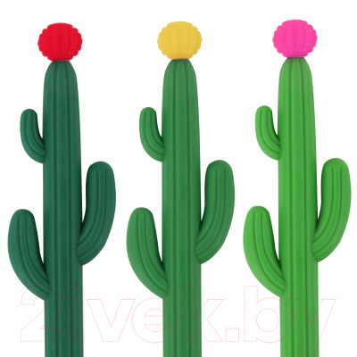 Ручка шариковая Юнландия Кактус / 143774