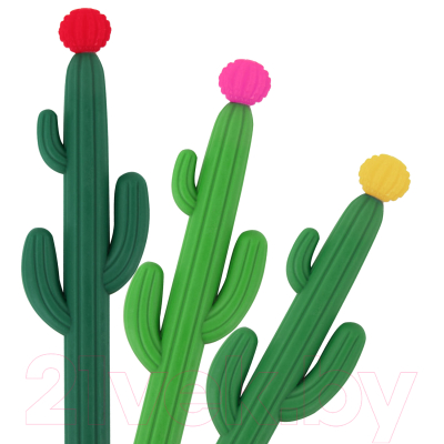 Ручка шариковая Юнландия Кактус / 143774