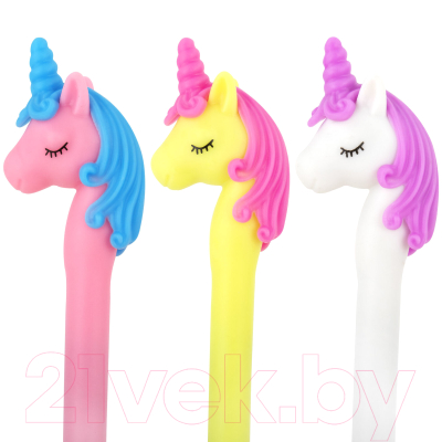 Ручка шариковая Юнландия Единорог / 143776