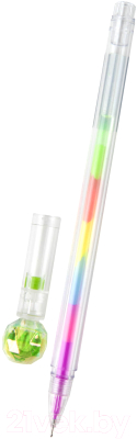 Ручка шариковая Юнландия Хрустальный шар / 143785 - фото