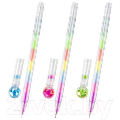 Ручка шариковая Юнландия Хрустальный шар / 143785