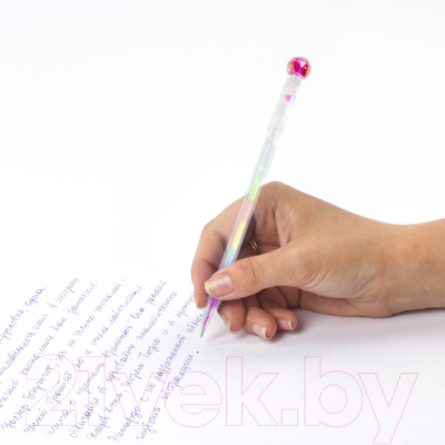 Ручка шариковая Юнландия Хрустальный шар / 143785