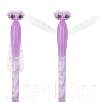 Ручка шариковая Юнландия Стрекоза / 143789